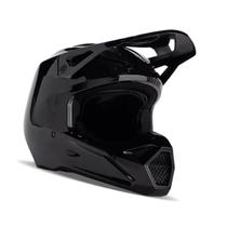 Capacete fox v1 solid preto