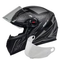 Capacete Fw3 Fechado Gt2 Preto Fosco Mais Viseira Cristal 2.2mm Capacete Fw3 Fechado Gt2 Preto Fosco Mais Viseira Cristal 2.2mm