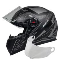 Capacete Fw3 Fechado Gt2 Preto Fosco Mais Viseira Cristal 2.2mm Capacete Fw3 Fechado Gt2 Preto Fosco Mais Viseira Cristal 2.2mm