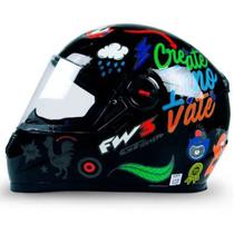 Capacete FW3 GT Stickers