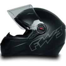 Capacete FW3 GT2 Viseira Cristal com Narigueira Capacete FW3 GT2 Viseira Cristal com Narigueira