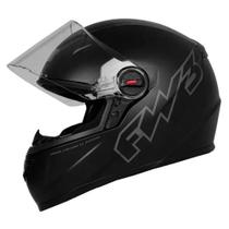 capacete-fw3-gtx-classic-fechado--preto-fosco-oculos
