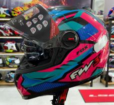 Capacete FW3 X OPEN ROSA