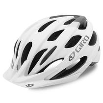 Capacete giro revel branco fosco / cinza