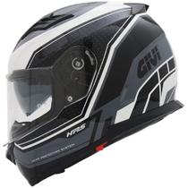 Capacete Givi 50.5 Soul Branco/Preto/Cinza Tam M/58