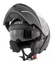 Capacete givi x21 graphic preto fosco