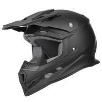 Capacete GLX GX23 Dirt Bike Off-Road Motocross ATV DOT Preto Fosco