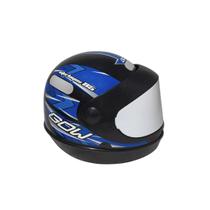 Capacete Gow Interlagos Preto/Azul 58