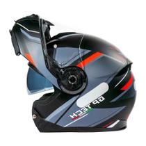 Capacete GP Tech A118 SV Mono Articulado com Viseira Solar Várias Cores e Tamanhos