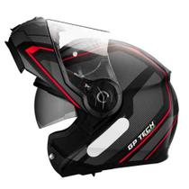 Capacete GP Tech A118 SV Mono Articulado com Viseira Solar Várias Cores e Tamanhos