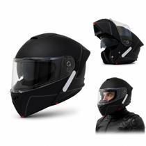 Capacete Gp Tech A128 Sv Pulse Escamoteável Viseira Solar Forro Removível Capacete Gp Tech A128 Sv Pulse Escamoteável Viseira Solar Forro Removível