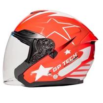 Capacete Gp Tech Of669 Usa Aberto Masculino Feminino Capacete Gp Tech Of669 Usa Aberto Masculino Feminino