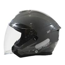 Capacete gp tech open of669 uk mono metalizado cinza 60 Capacete gp tech open of669 uk mono metalizado cinza 60