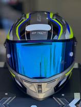 Capacete Gp Tech Pilot Motion Esportivo - Moto Capacete Gp Tech Pilot Motion Esportivo - Moto