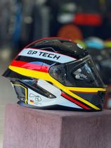 Capacete Gp Tech Pilot Paises Esportivo - Moto Capacete Gp Tech Pilot Paises Esportivo - Moto