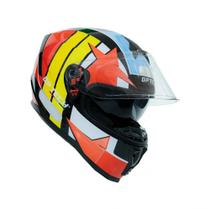 Capacete gp tech ultra sv stardust vm / az 56