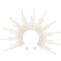 Capacete Halo Crown COSUCOS Sun Goddess Sunburst Spikes