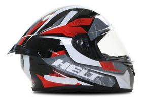 Capacete Helt 978 Aero Preto/Vermelho