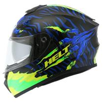Capacete helt avant glass monster azul