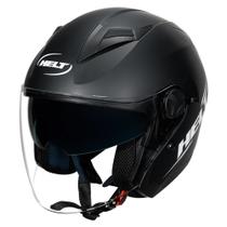 Capacete helt city preto fosco