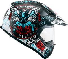 Capacete Helt Cross Vision Angel TAMANHO 58