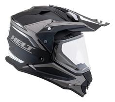 Capacete Helt Cross Vision Glass Titanium C/ Oculos Tam 60