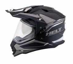 Capacete Helt Cross Vision Glass Titanium/ Drakar Tam 62