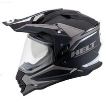 Capacete Helt Cross Vision Titanium Com Óculos Interno tamanho 60 Capacete Helt Cross Vision Titanium Com Óculos Interno tamanho 60