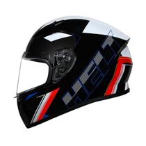 Capacete Helt Polar Race Doom Moto motoqueiro Fechado