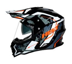 Capacete Helt Ride Cross Vision Tamanho 58 Com Viseira solar