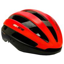 Capacete High One Bike Wind Aero Preto/Vermelho 54-57 Capacete High One Bike Wind Aero Preto/Vermelho 54-57