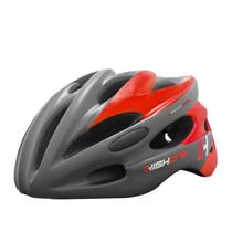 Capacete High One Vulcano New Cinza Vermelho