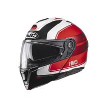 Capacete Hjc I90 Wasco Vermelho Branco E Preto 61