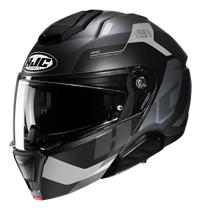 Capacete HJC I91 Carst Preto/Cinza Capacete HJC I91 Carst Preto/Cinza