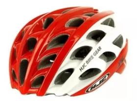 Capacete Hjc Modelo X4 Red - Bike Ciclismo Ciclista Vermelho/Branco