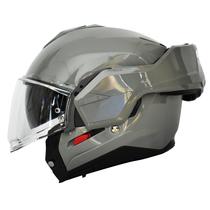 Capacete Hjc Robocop I100 180 Articulado Cinza Escamoteavel