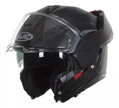 Capacete Hjc Robocop I100 180 Articulado Preto Escamoteavel