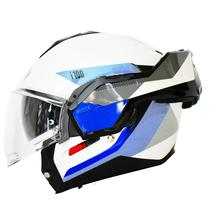 Capacete Hjc Robocop I100 180 Beston Articulado Azul Moto
