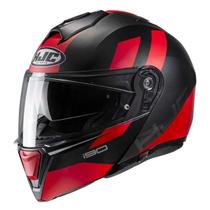 Capacete Hjc Robocop I90 Syrex Articulado Oculos Vermelho