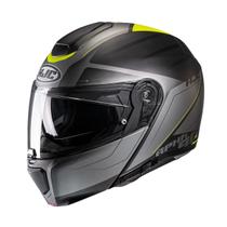 Capacete Hjc Rpha 90s Cadan Preto Cinza E Verde 61