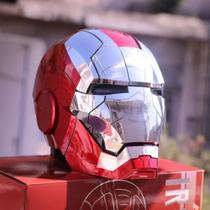 Capacete Homem De Ferro Eletrônico Capacete Iron Man Mark V - Cosplay