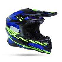 Capacete Ims Revo Azul/Preto Trilha Enduro Motocross Capacete Ims Revo Azul/Preto Trilha Enduro Motocross