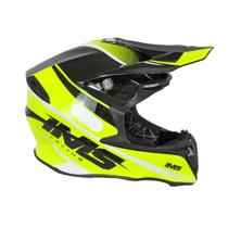 Capacete ims shine preto/fluor