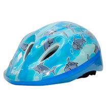 Capacete Infantil Absolute Menino Tubarão Resistente