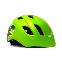 Capacete Infantil Absolute Roll Dino Verde