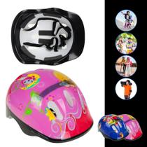 Capacete Infantil Ajustável Bicicleta Patins Skate Crianças Acima 3 Anos 923