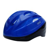 Capacete Infantil Ajustável Bike Skate Patins OEX CP20 Azul