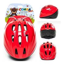 Capacete Infantil Ciclismo Bike Corsa Kids Teddy Bear Prata