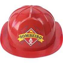 Capacete Infantil de Bombeiro com Elástico