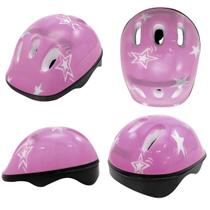 Capacete Infantil Importado - Rosa Estrela Mod Ii